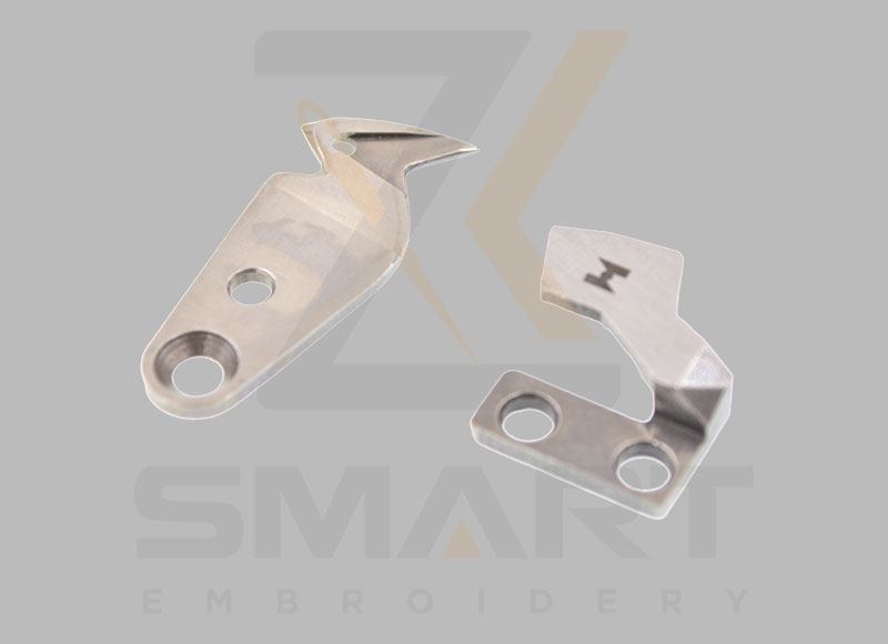 Feiya κέντημα μηχανής λεπίδα σταθερό και κινητό μαχαίρι C030102-FY-F & M