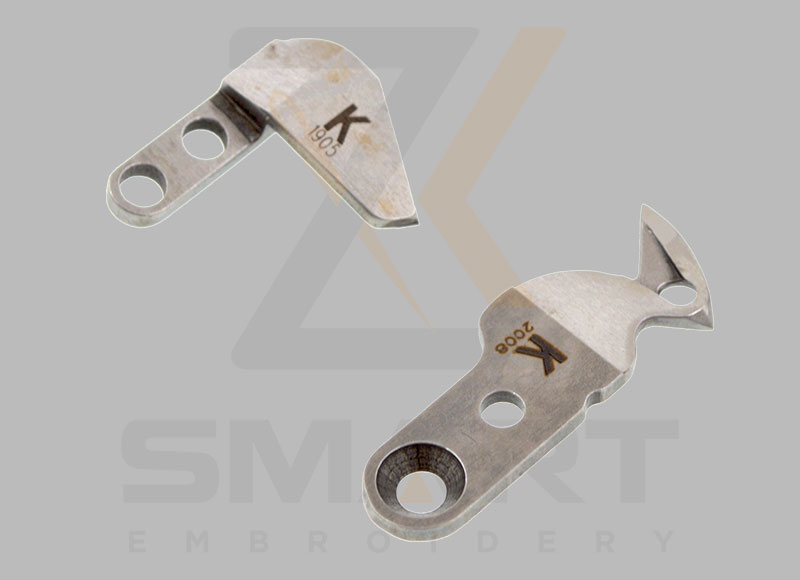 Tajima κέντημα μηχανοκίνητη λεπίδα σταθερό και κινητό μαχαίρι C030102F-M