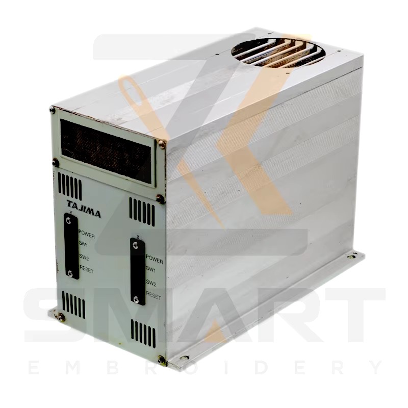 Χρησιμοποιημένο Tajima DU10 Οδηγός Ολοκληρωμένο κουτί με πίνακες Tajima εξαρτήματα συρματόπλεγμα μηχανή ETJ-DU10-U