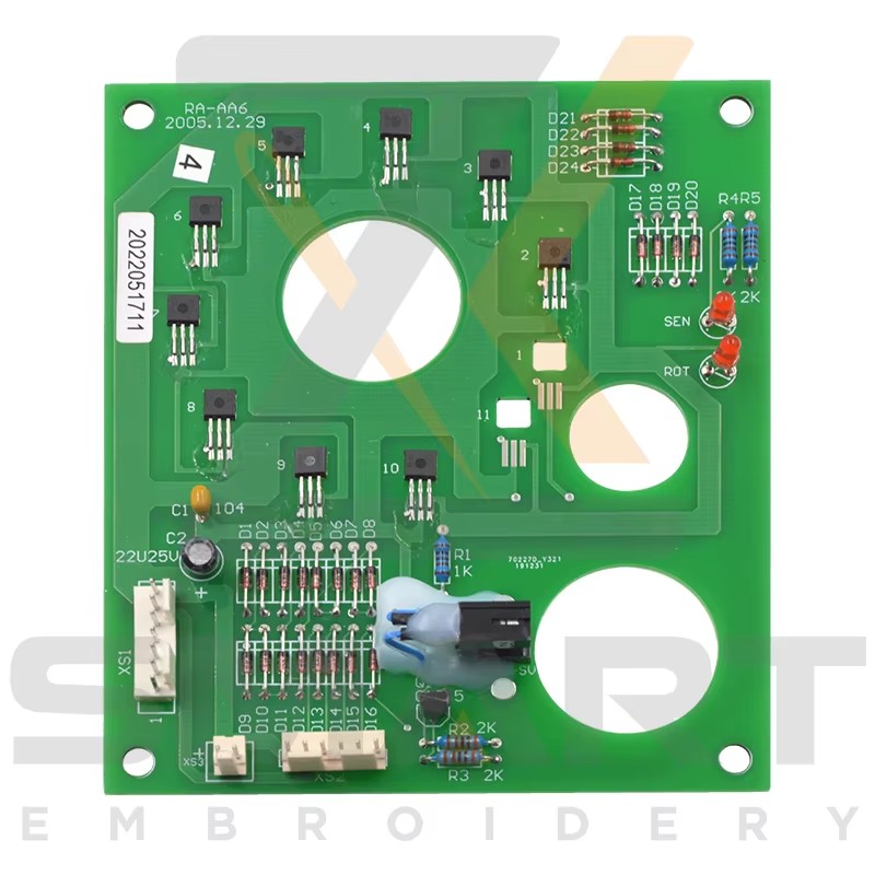 Richpeace κάρτα θέσης βελόνας AA6 εξαρτήματα μηχανής επένδυσης EFY-AA6